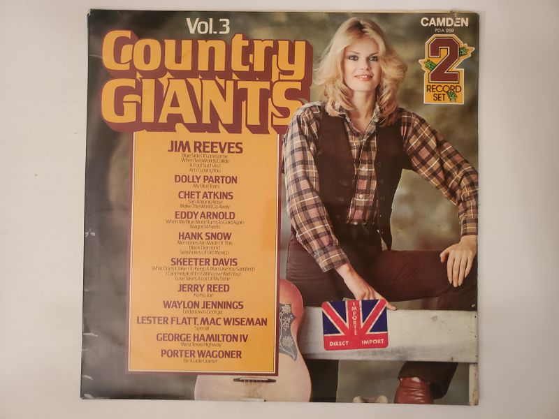 Various Artists Country Giants Vol. 3 vinyl record